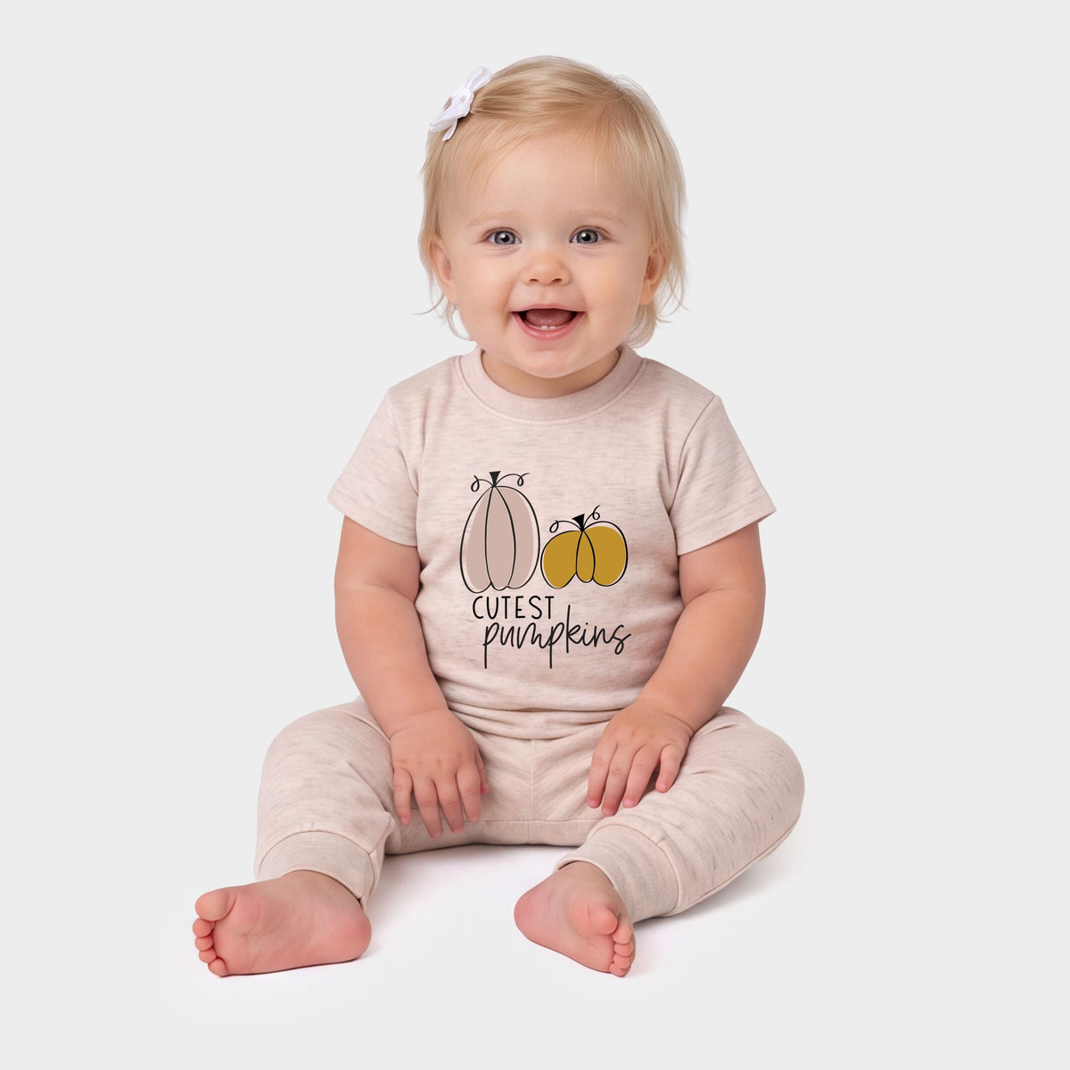 Cutest Pumpkins - Infant Jogger Pant Crew Set