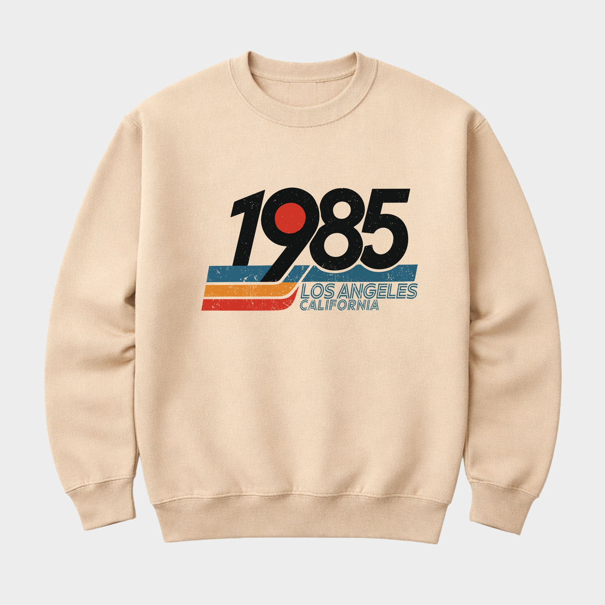 Retro 1985 Los Angeles - Men's Graphic Sweatshirt