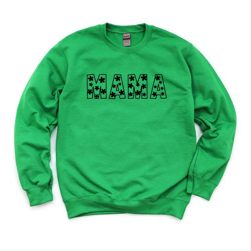 Flower Mama Bold - Women's Graphic Sweatshirt