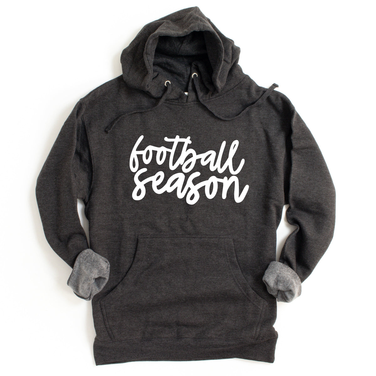 Football Season Cursive - Women's Hoodie