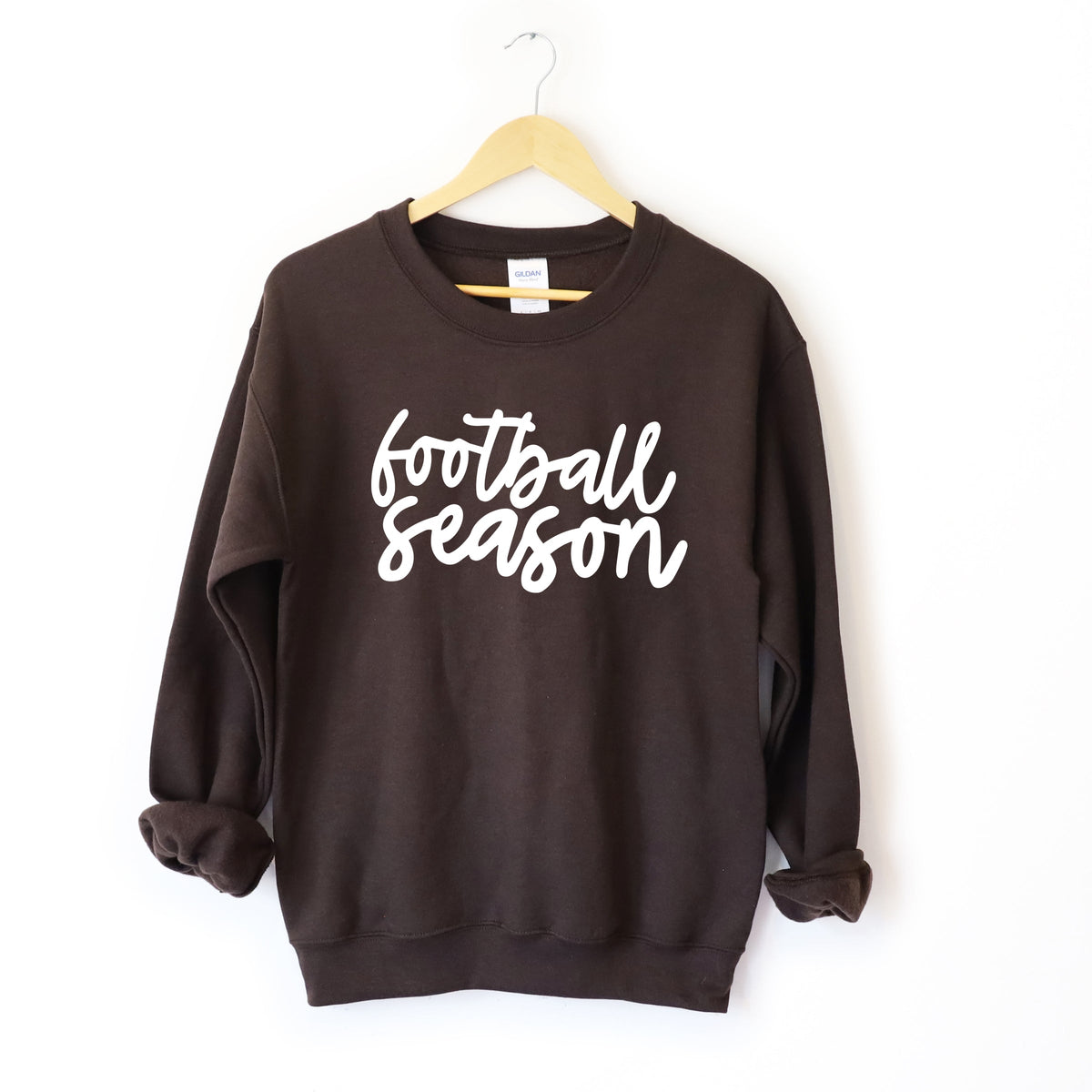 Football Season Cursive - Women's Sweatshirt