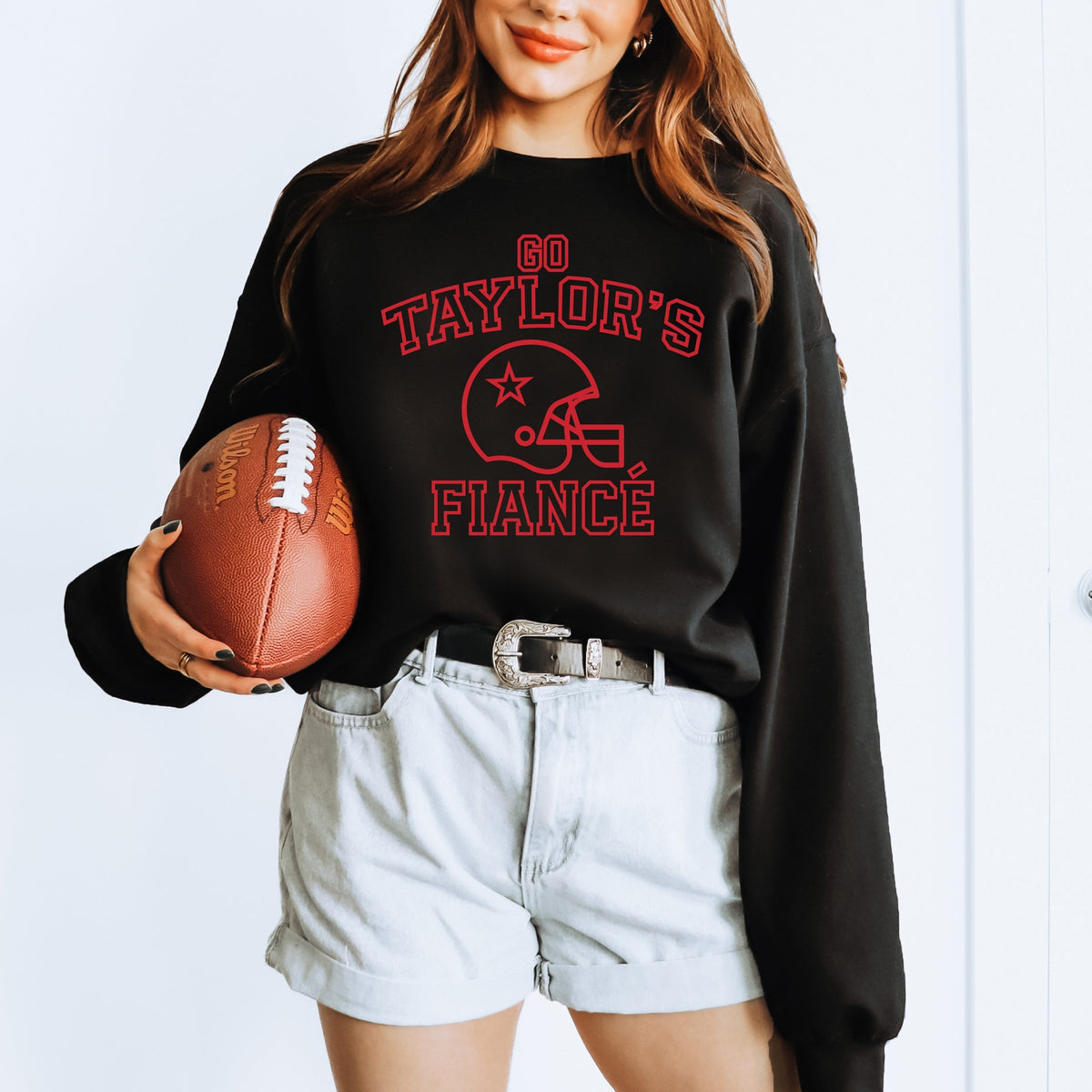 Go Taylor's Fianc√© Varsity -  Women's Sweatshirt