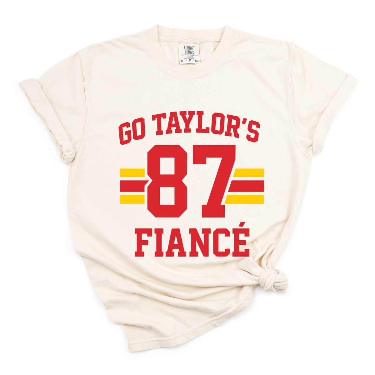 Go Taylor's FiancâˆšÂ© 87 - Women's Garment Dyed Tee