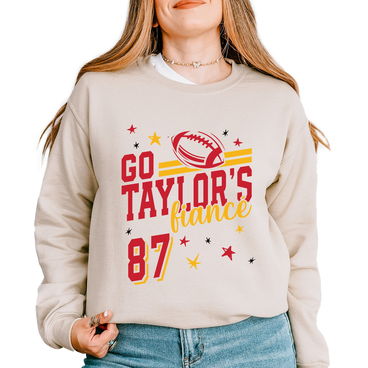 Go Taylor's Fianc√© Red -  Womens Sweatshirt