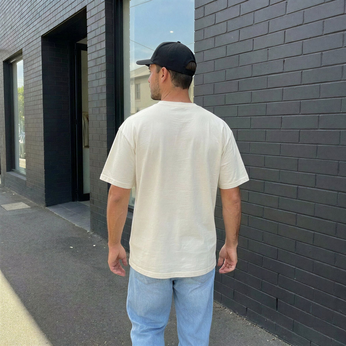 Touch Down Stars - Men's Garment Dyed Graphic T-Shirt
