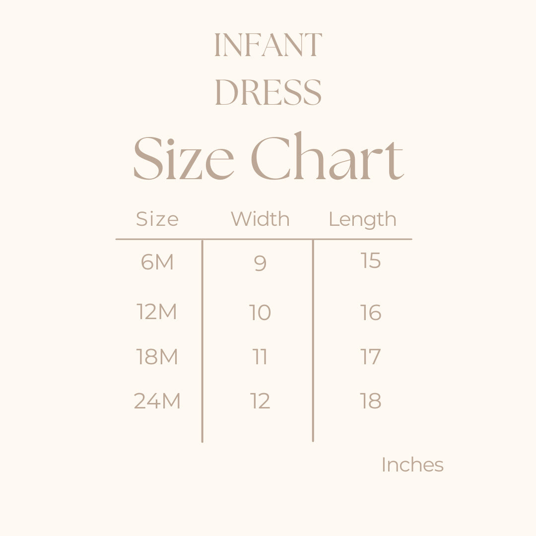 Daisies Stripes Faux Paint - Infant Dress