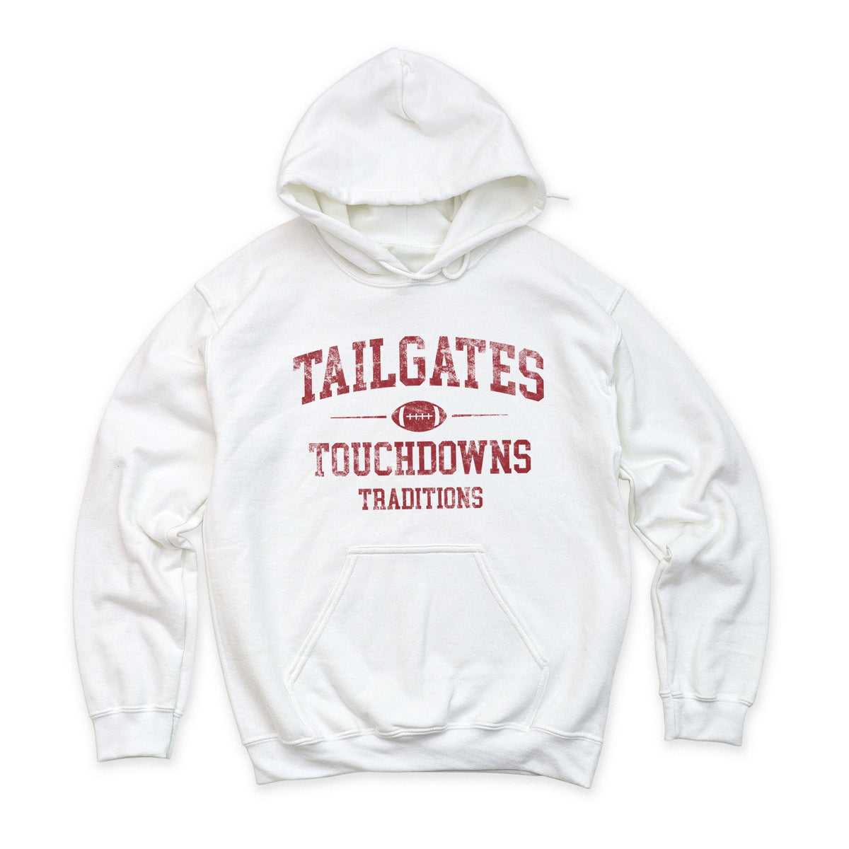 Tailgates Touchdowns Traditions - Women's Graphic Hoodie