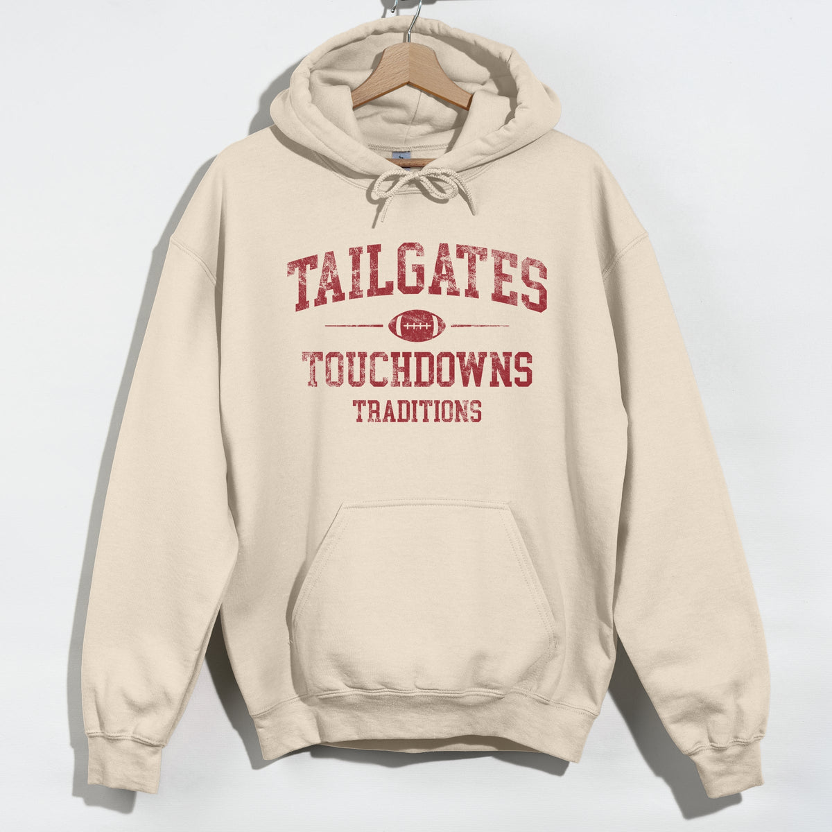 Tailgates Touchdowns Traditions - Women's Graphic Hoodie