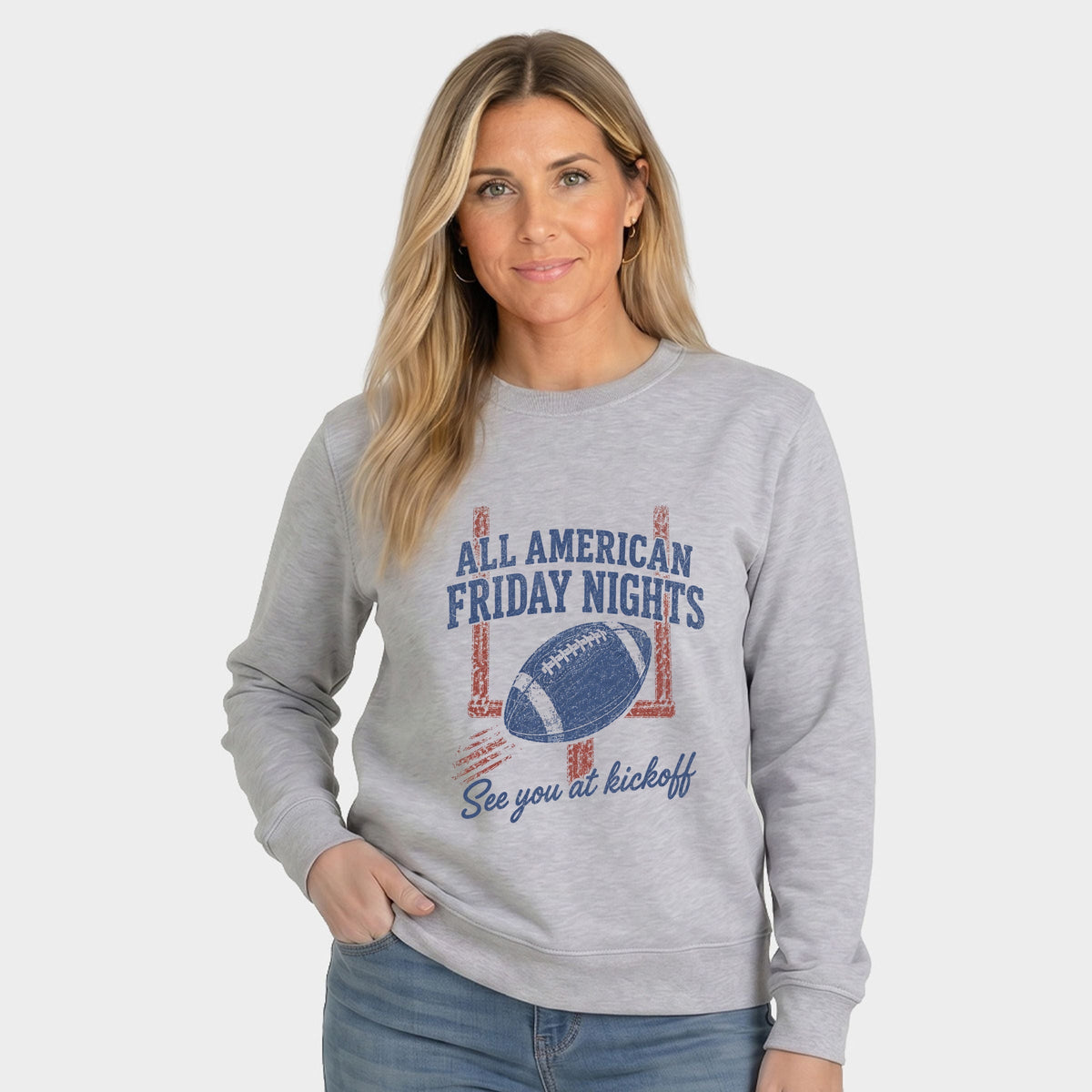All American Friday Nights -  Women's Graphic Sweatshirt