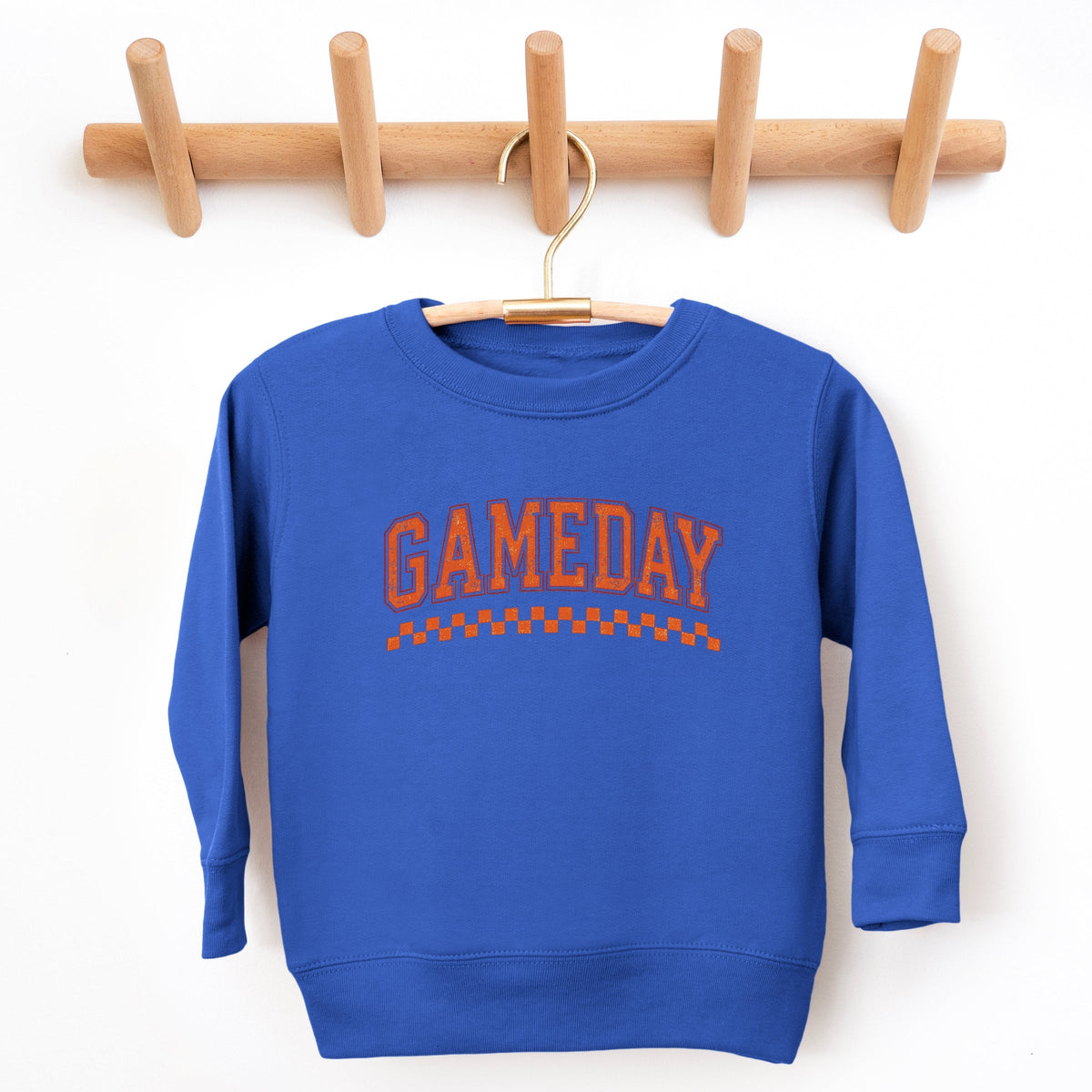 Gameday Varsity Checkers - Toddler Graphic Sweatshirt