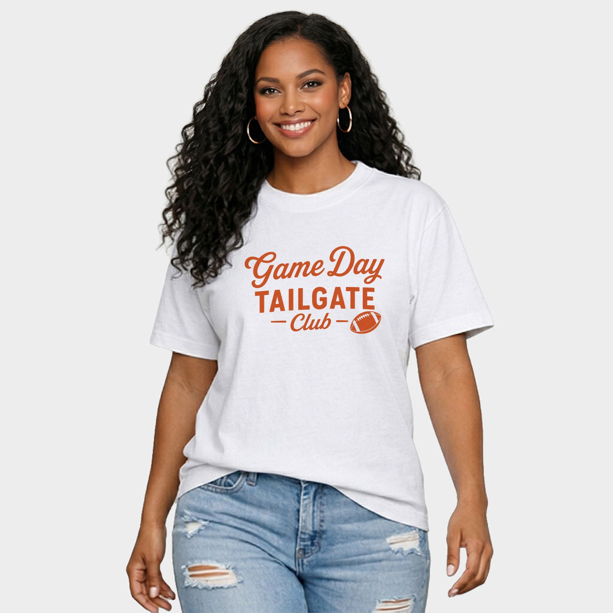 Game Day Tailgate Club - Women's Relaxed Boxy Tee