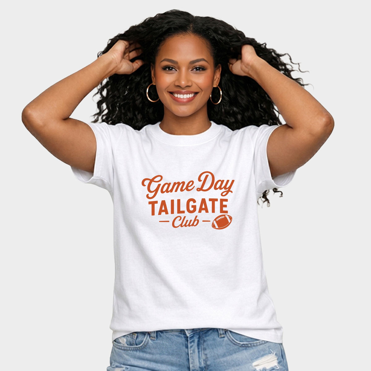 Game Day Tailgate Club - Women's Relaxed Boxy Tee