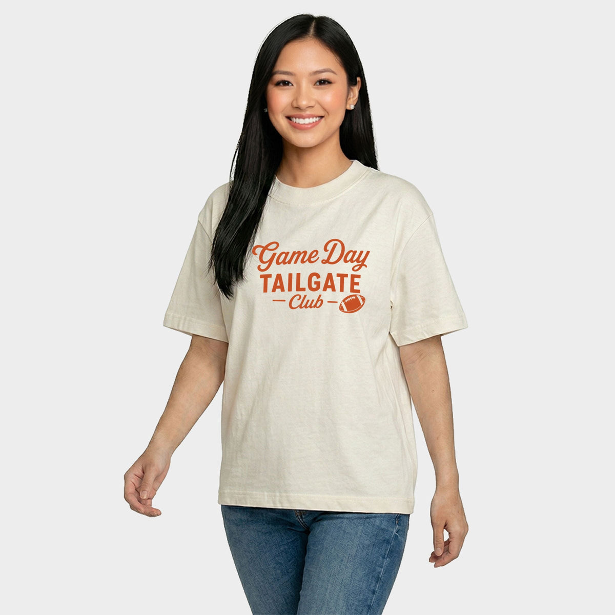 Game Day Tailgate Club - Women's Relaxed Boxy Tee