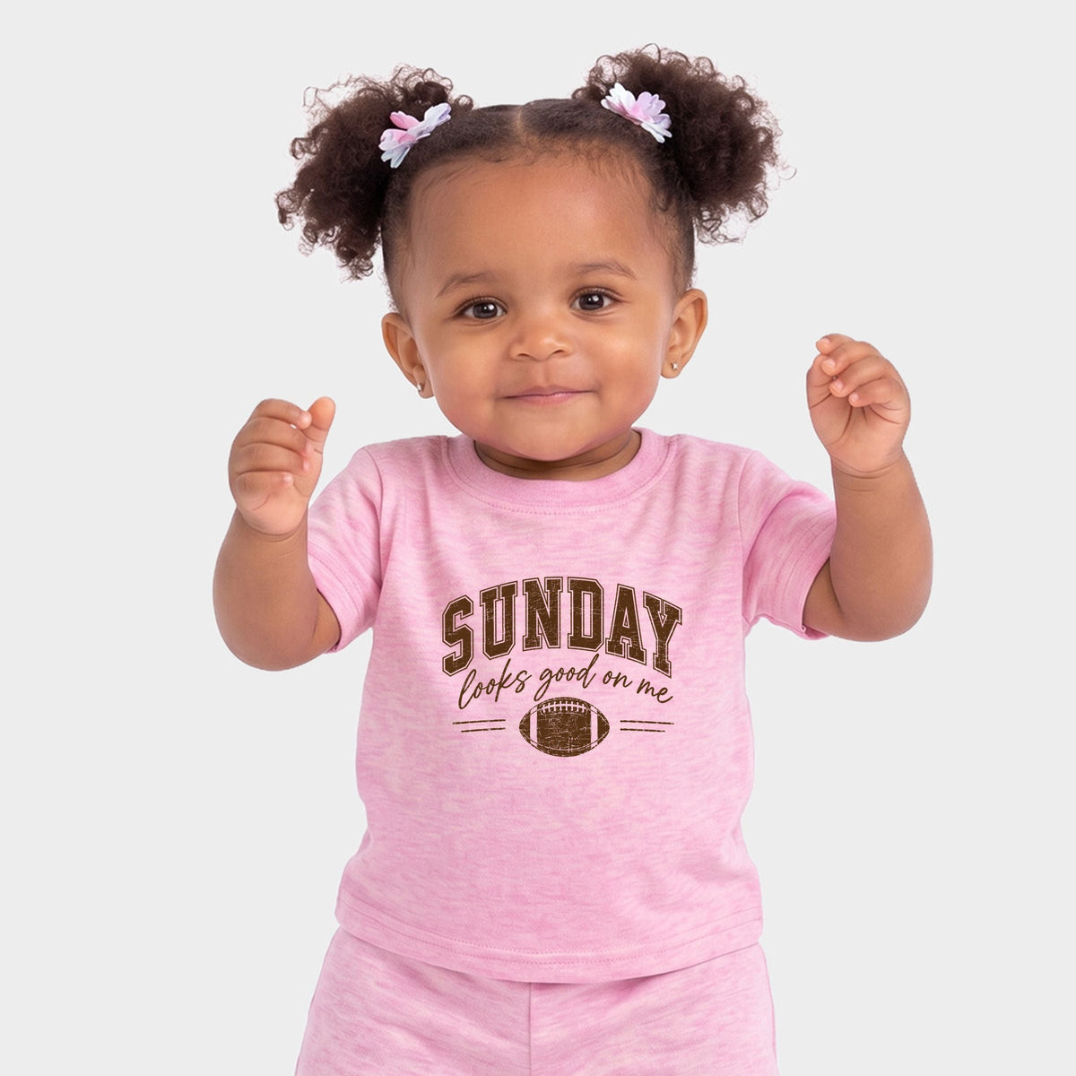 Sunday Looks Good On Me - Infant Jogger Pant Crew Set