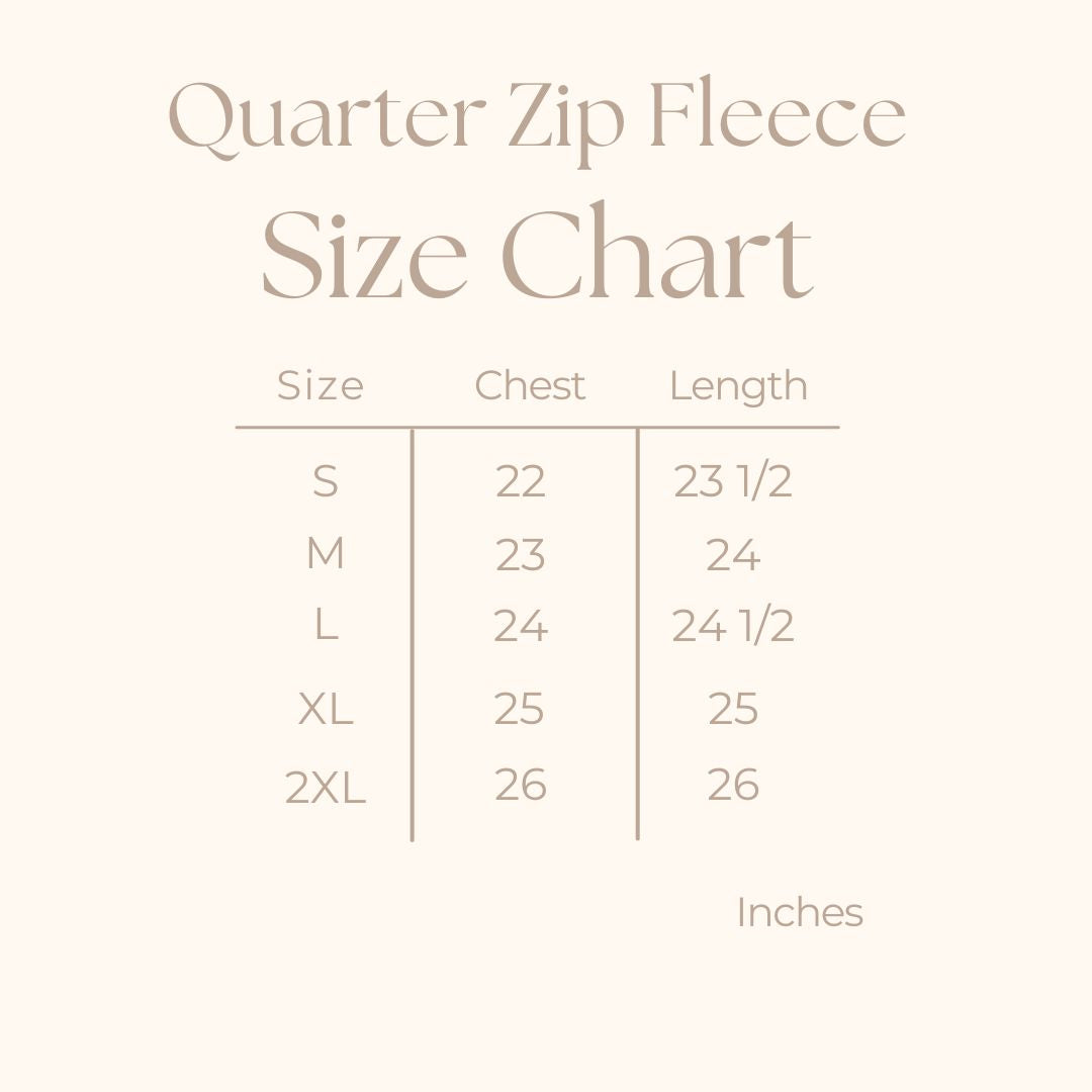 Embroidered Mountains Outline - Women's Quarter Zip Fleece Graphic Sweatshirt