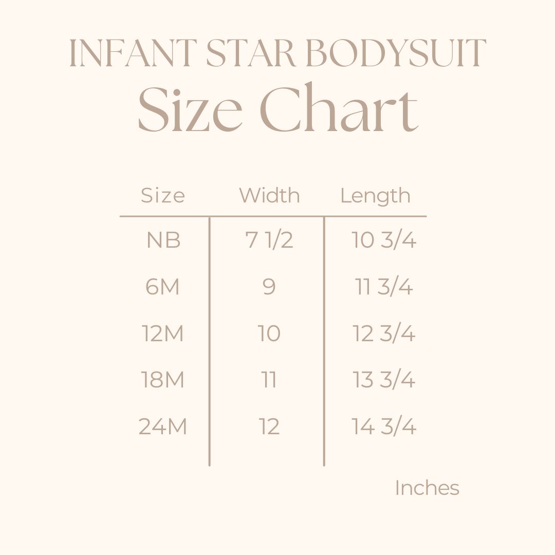 America Cursive - Baby Short Sleeve Star Bodysuit