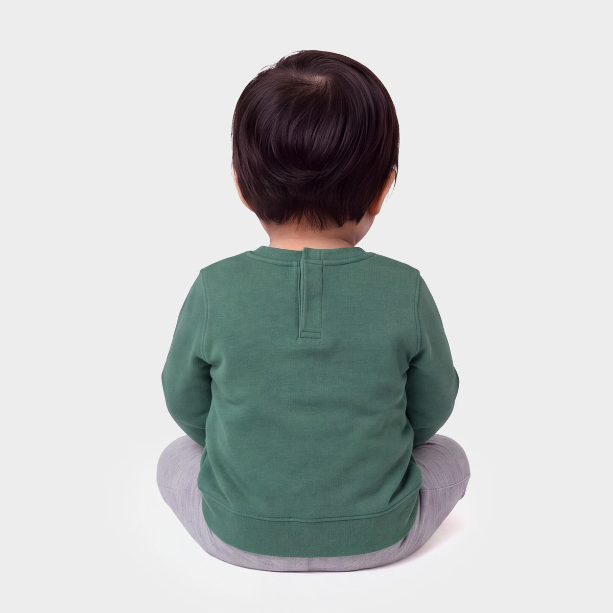 Boop Snowman and Dog - Infant Crew Fleece Sweatshirt