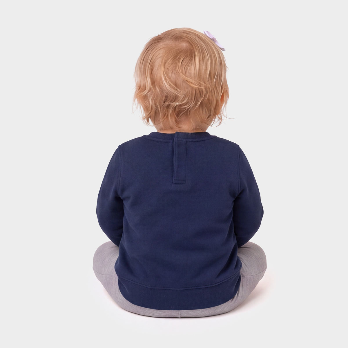 Thankful Grateful Blessed Fall Colors - Infant Crew Fleece Sweatshirt