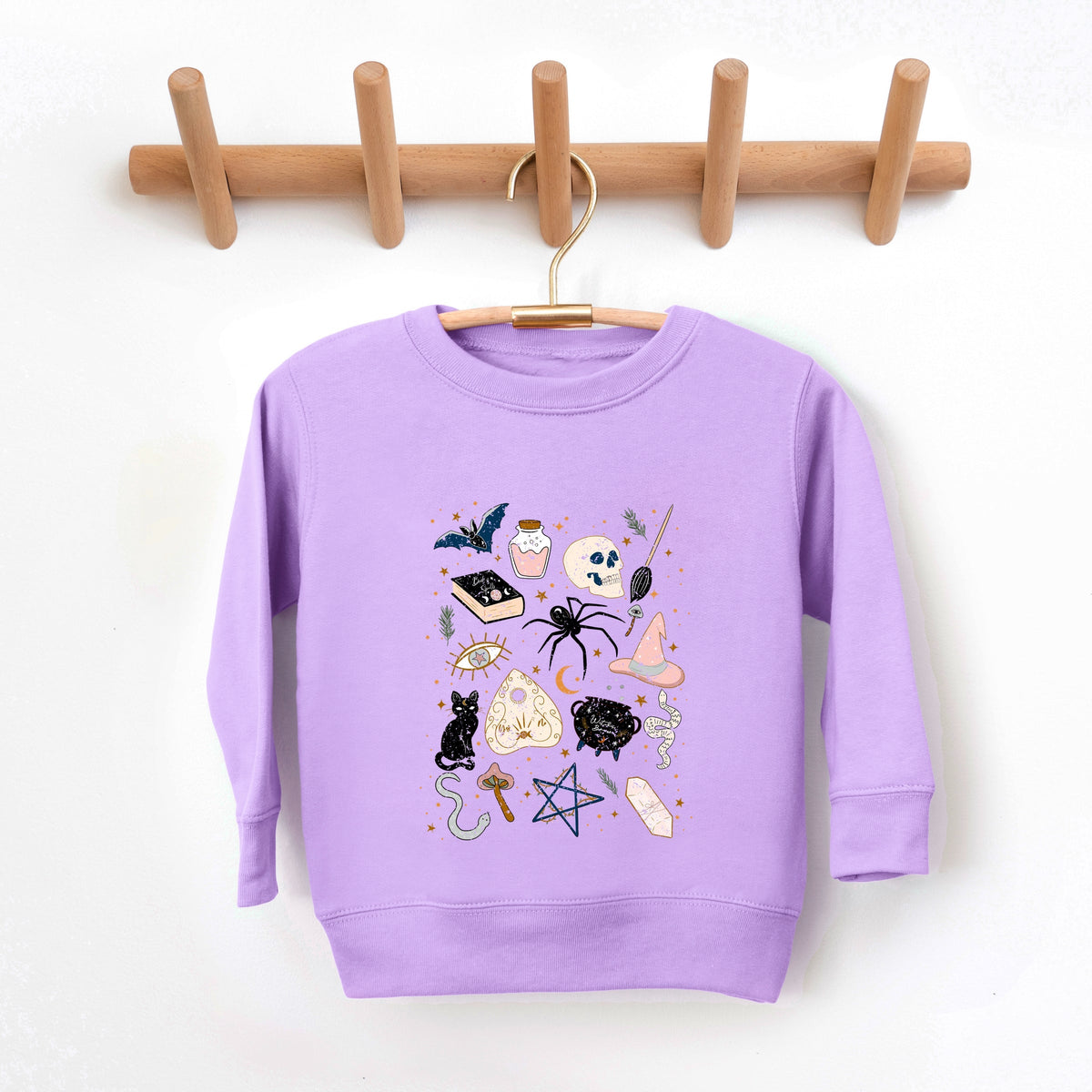 Witch Doodles - Toddler Graphic Sweatshirt