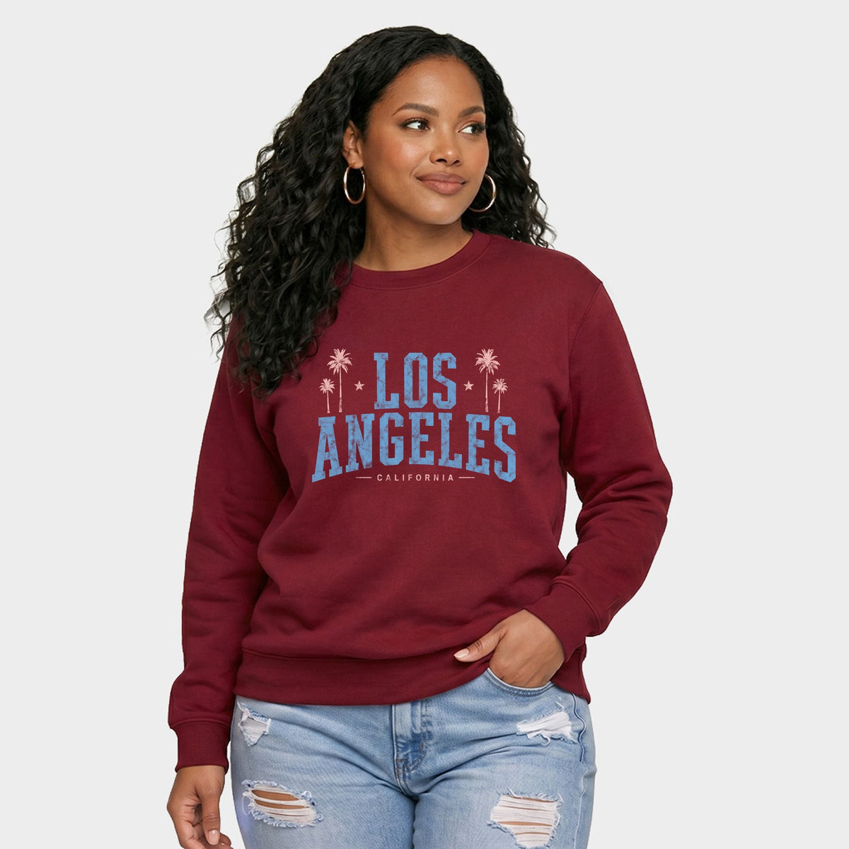 Los Angeles California - Women's Graphic Sweatshirt
