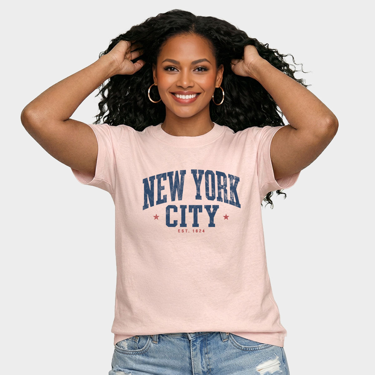 New York City Varsity Stars - Women's Relaxed Boxy Tee