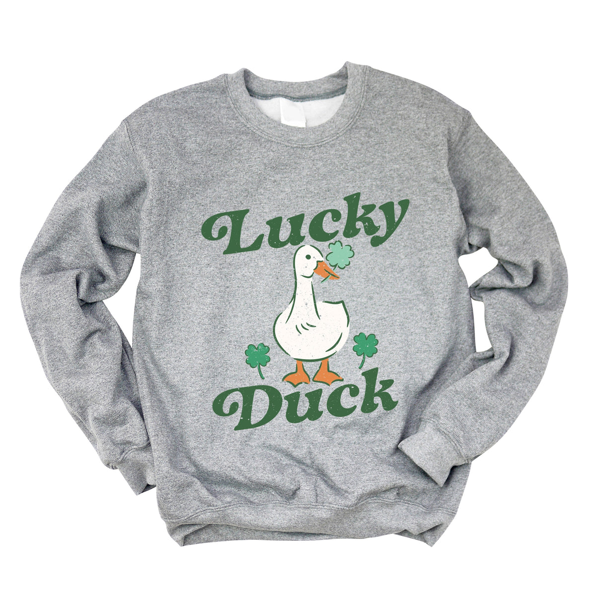 Lucky Duck - Women's Graphic Sweatshirt