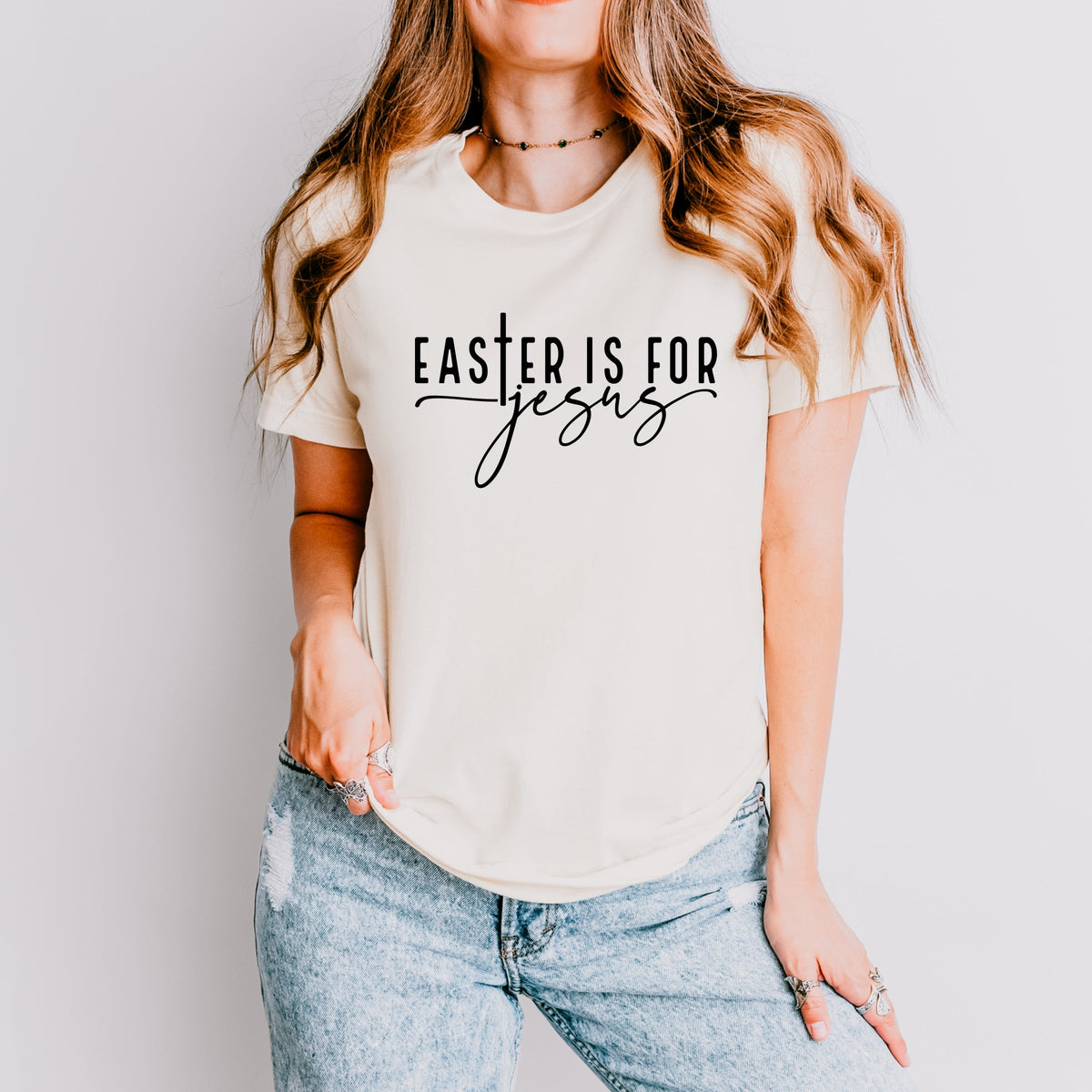 Easter Is For Jesus - Women's Short Sleeve Graphic T-Shirt