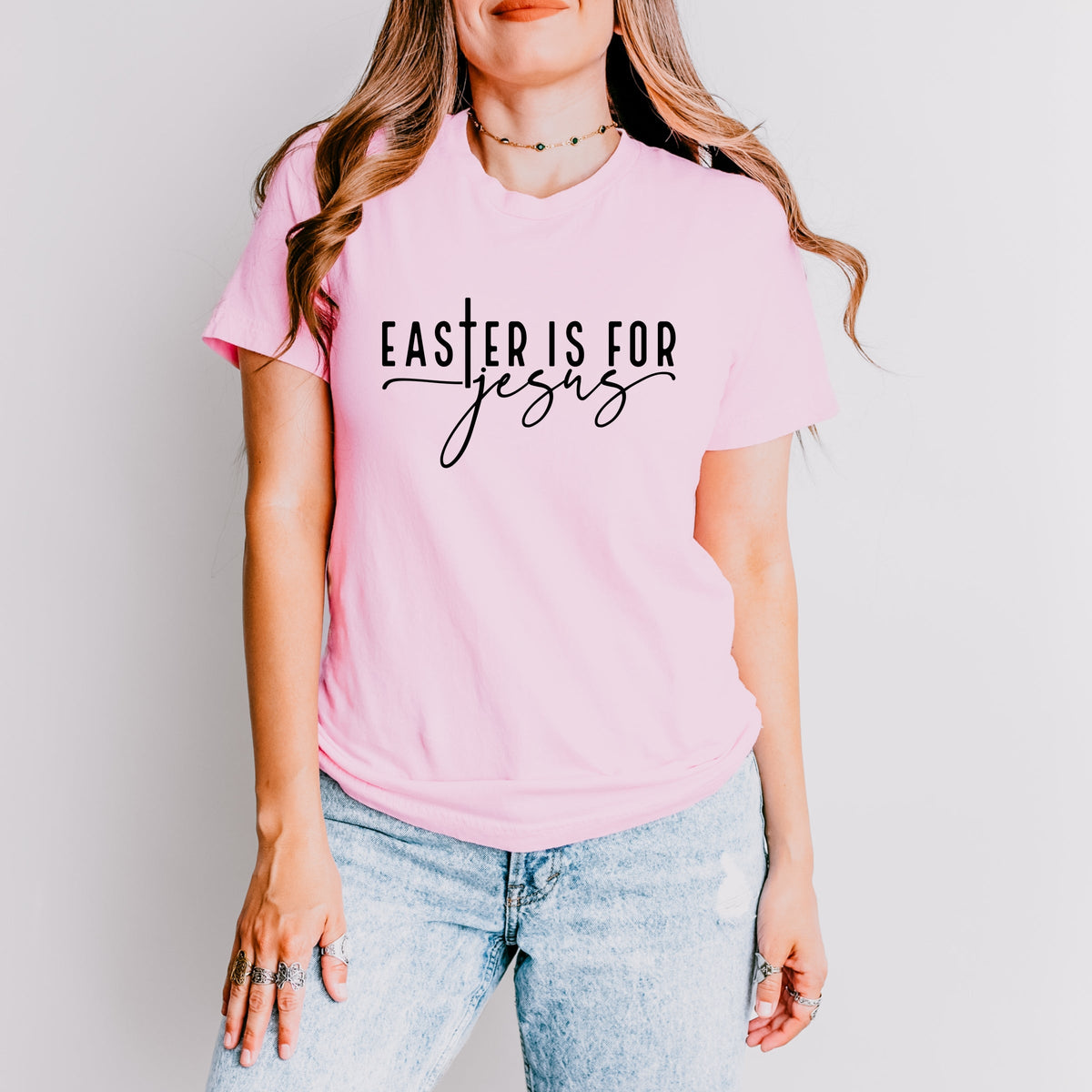 Easter Is For Jesus - Women's Short Sleeve Graphic T-Shirt