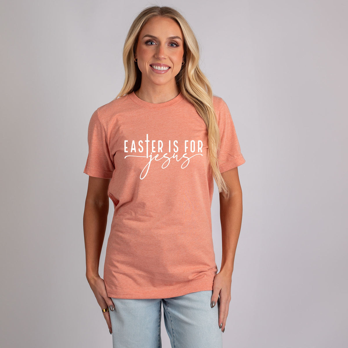 Easter Is For Jesus - Women's Short Sleeve Graphic T-Shirt
