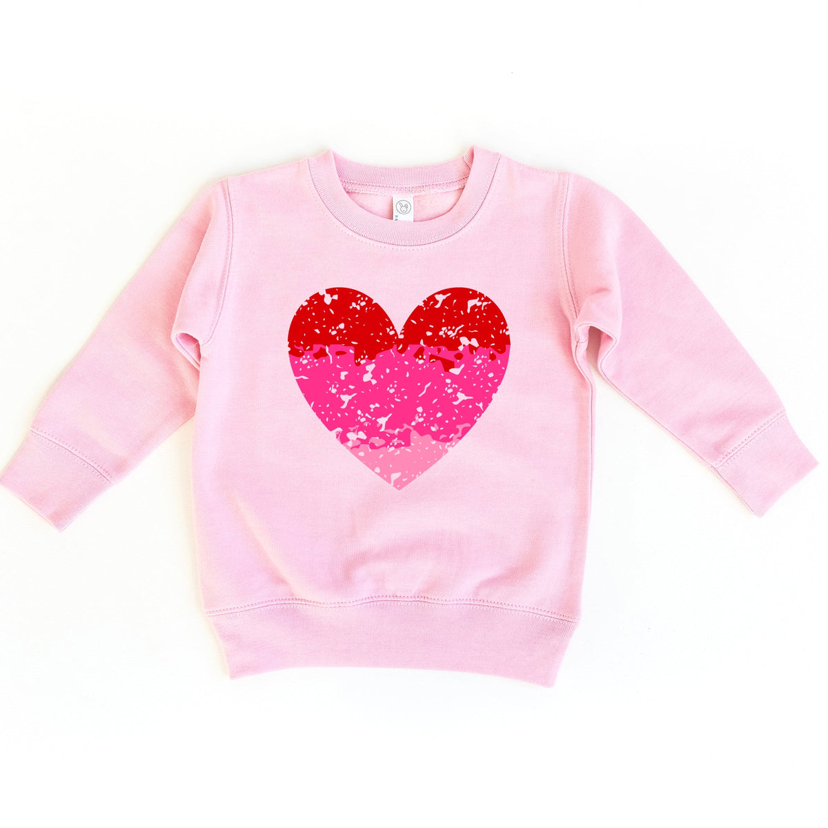 Heart Ombre - Toddler Graphic Sweatshirt