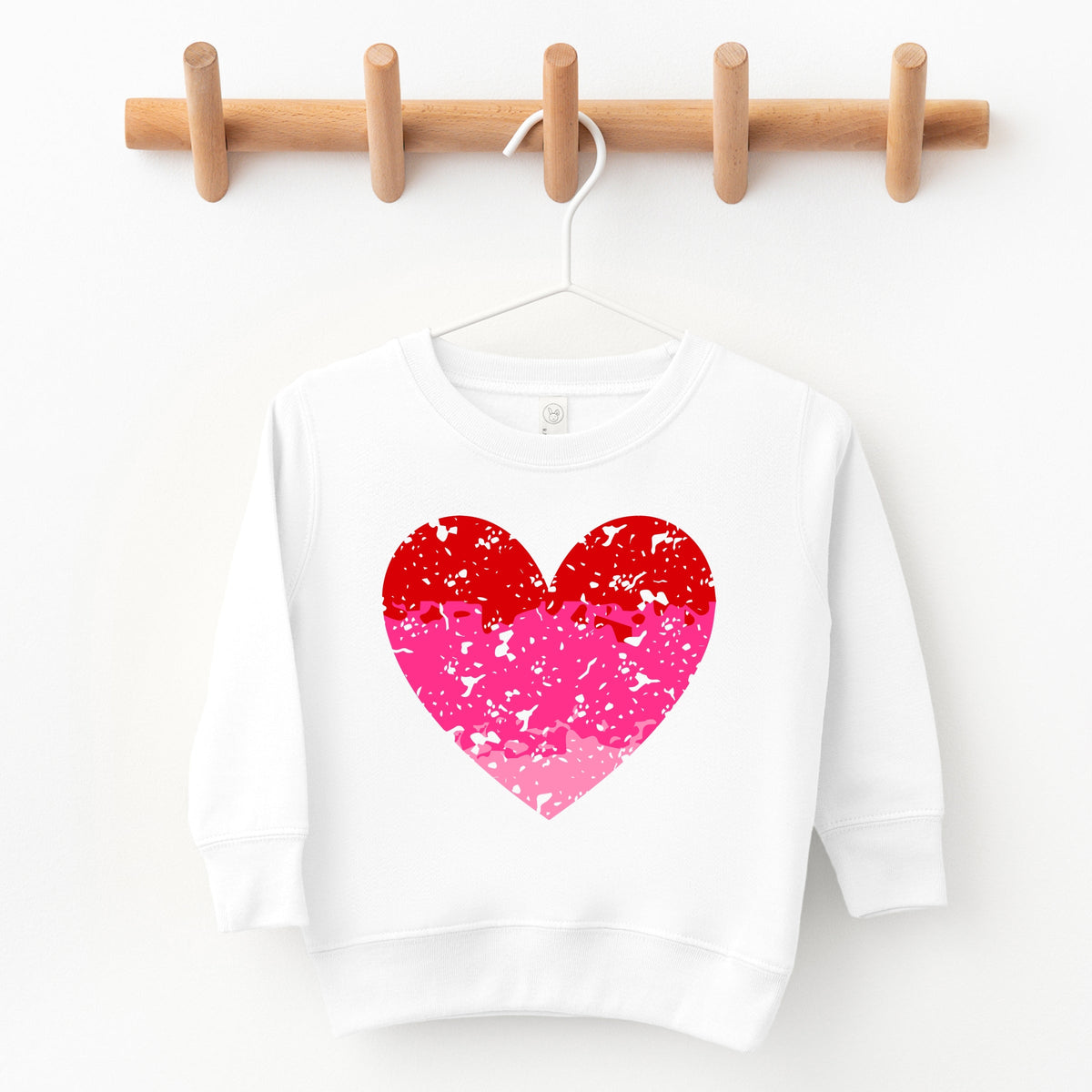 Heart Ombre - Toddler Graphic Sweatshirt