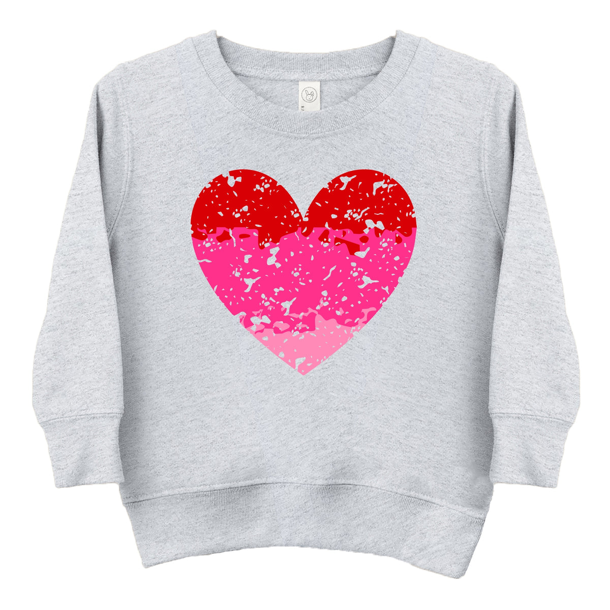 Heart Ombre - Toddler Graphic Sweatshirt