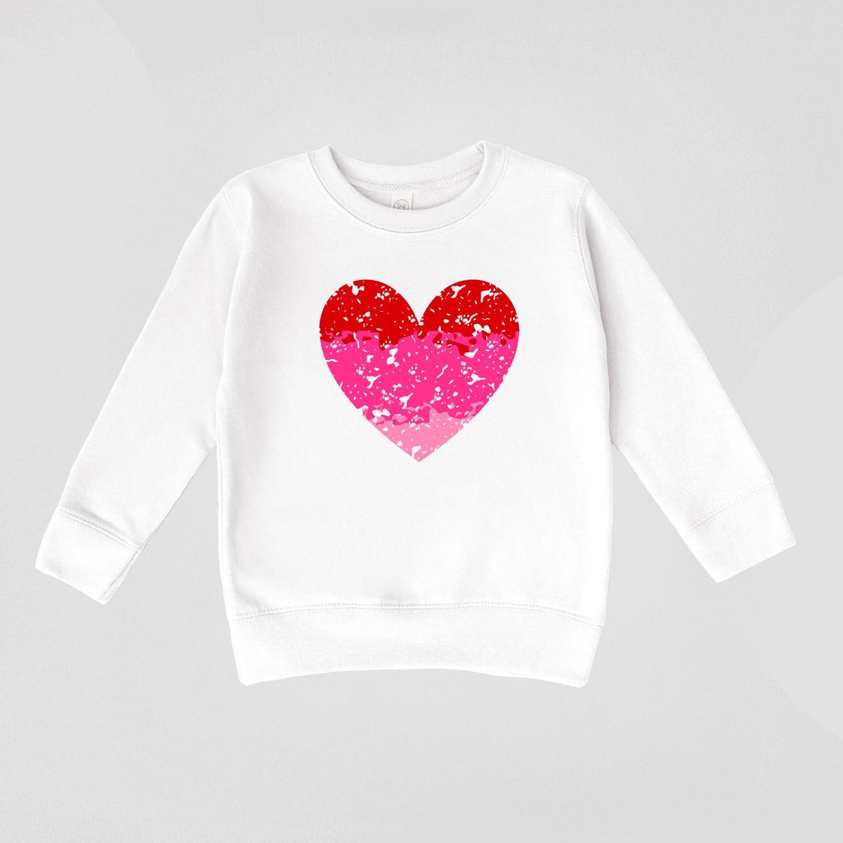 Heart Ombre - Toddler Graphic Sweatshirt