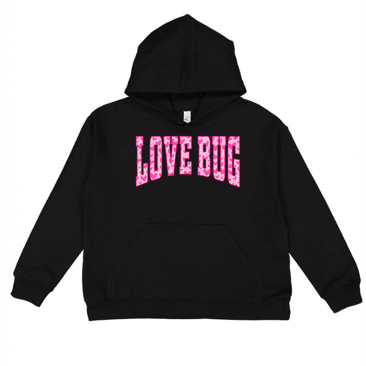 Love Bug Hearts - Youth Graphic Hoodie