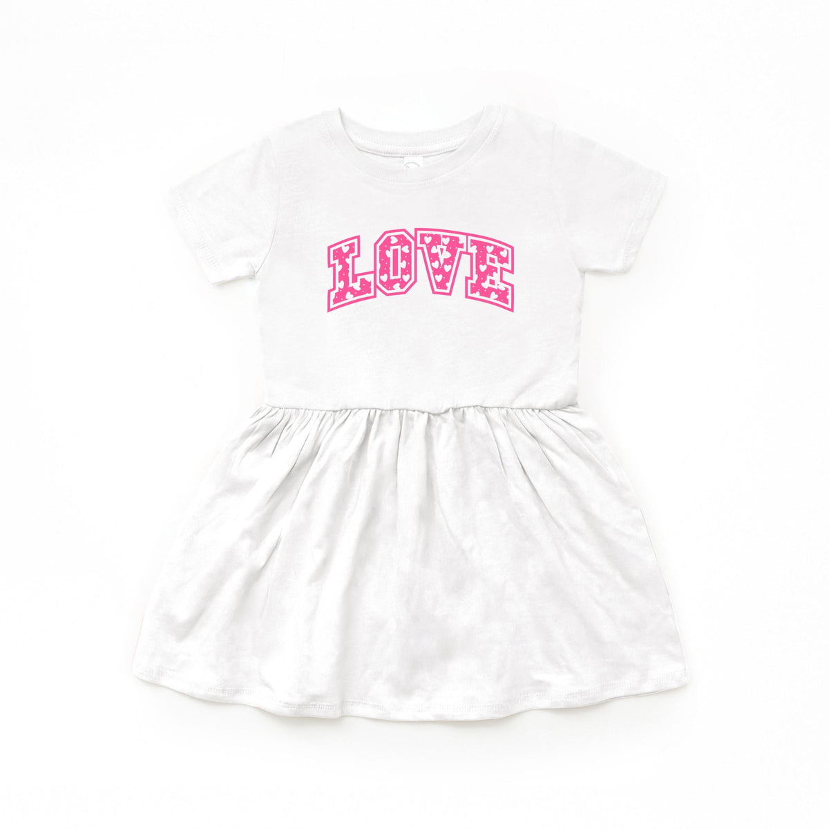 Love Varsity Hearts - Infant Dress