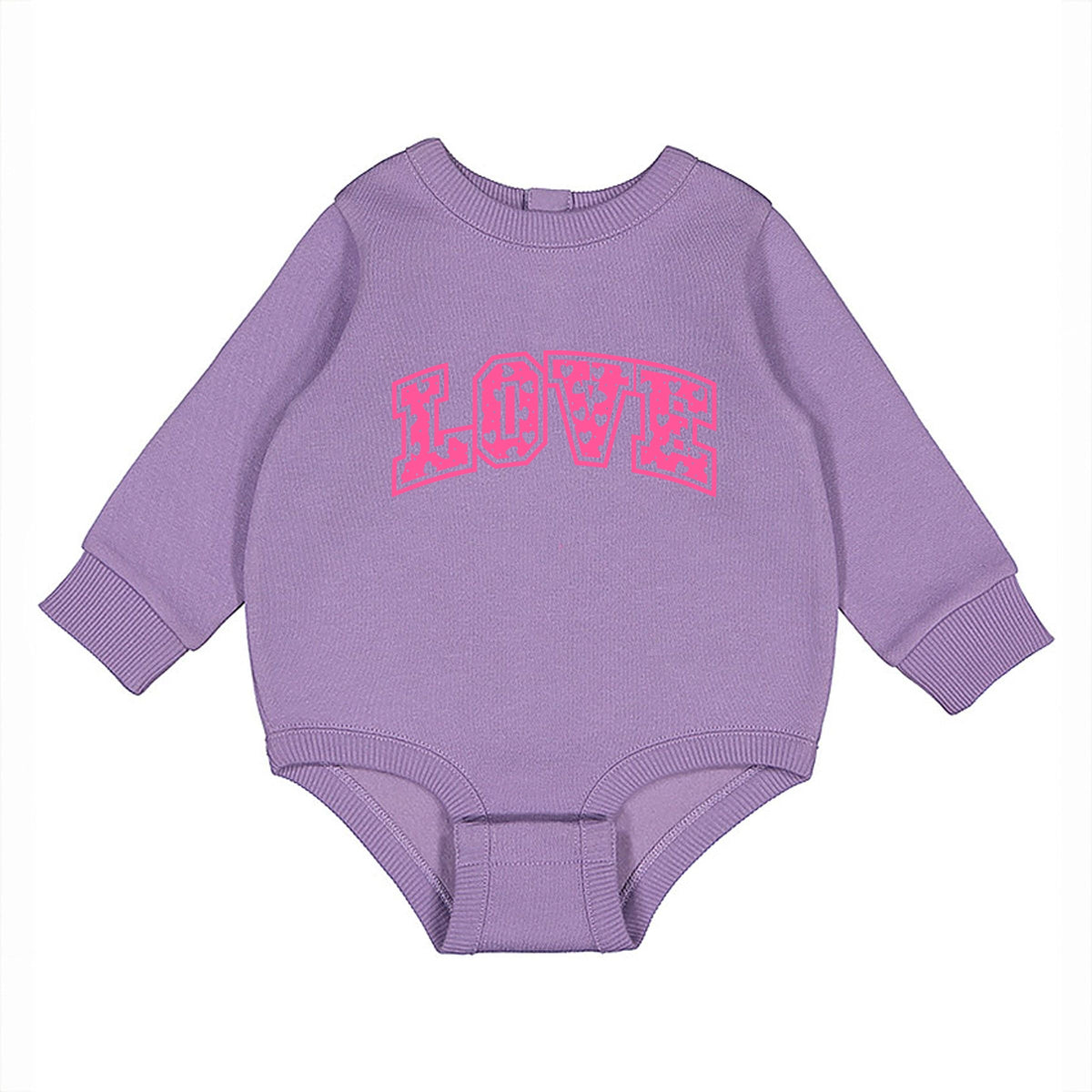 Love Varsity Hearts - Infant Fleece BodySuit