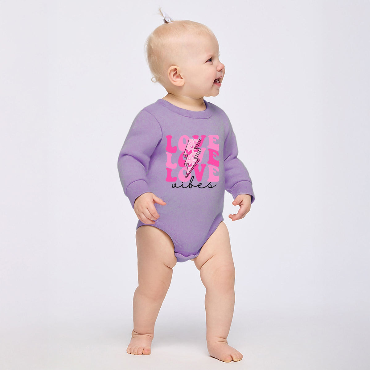 Love Vibes Bolt - Infant Fleece BodySuit