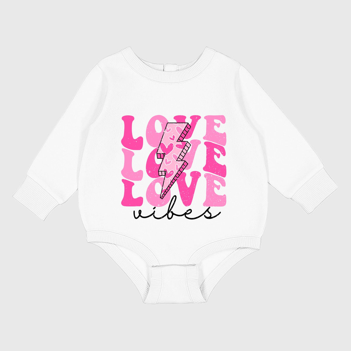 Love Vibes Bolt - Infant Fleece BodySuit