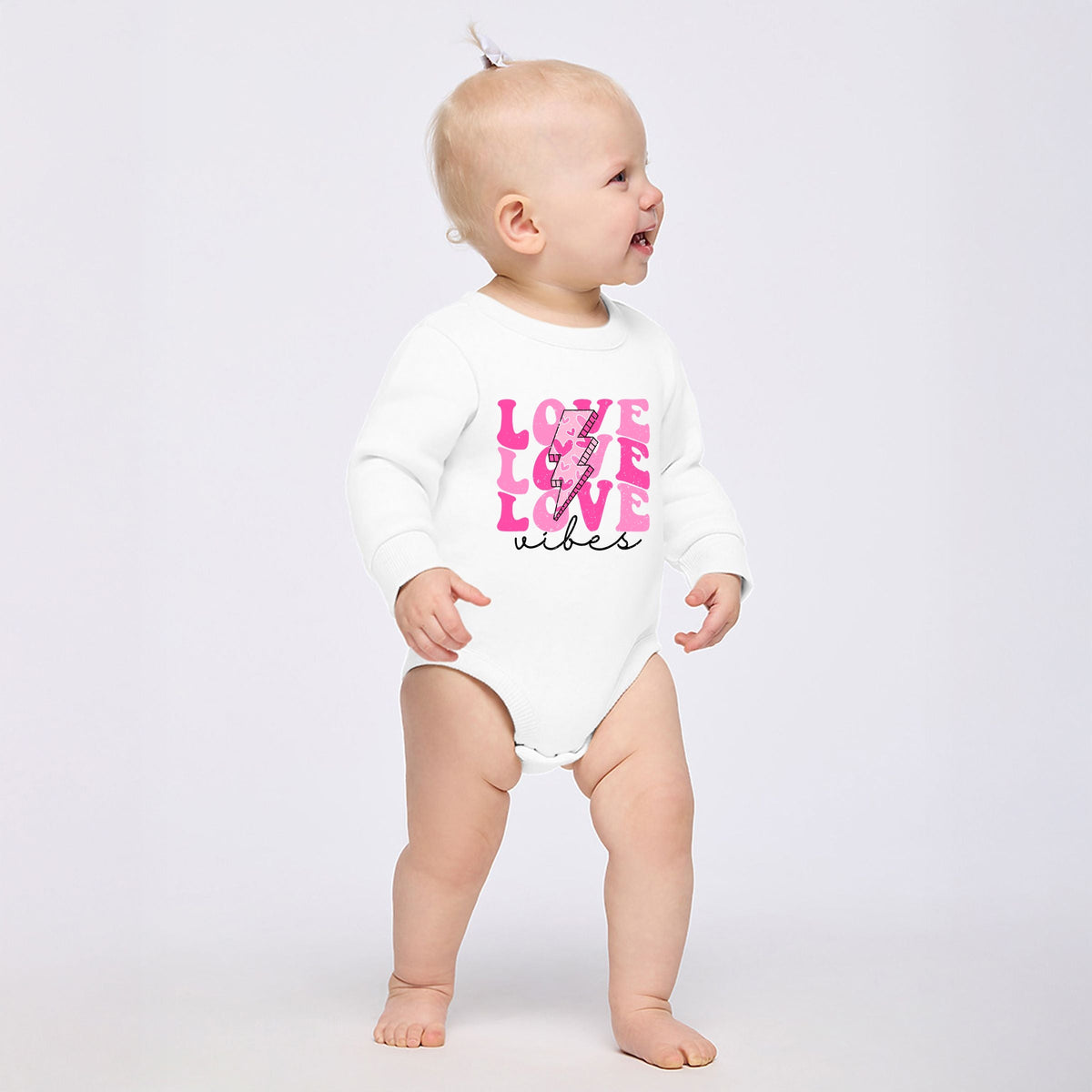 Love Vibes Bolt - Infant Fleece BodySuit