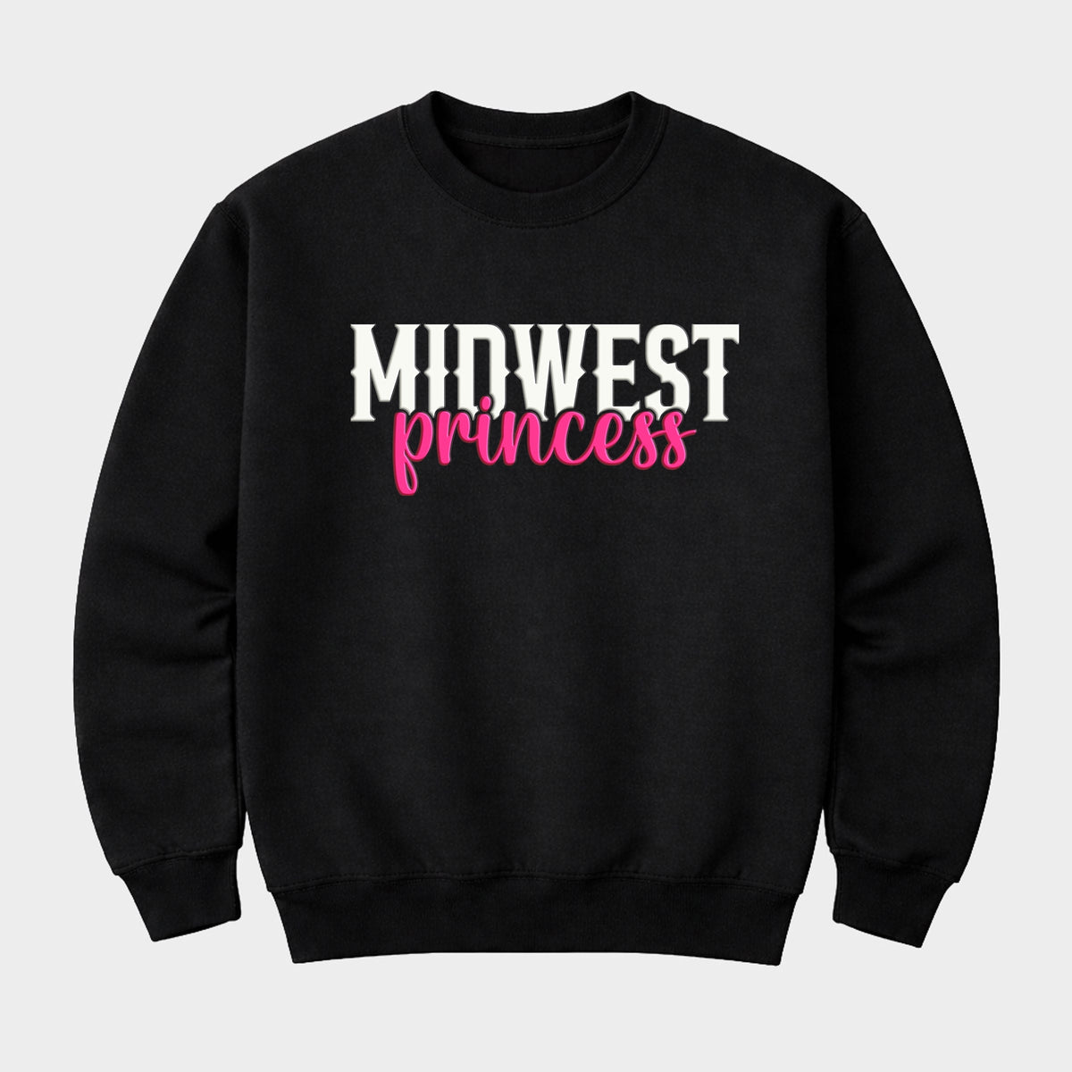 Midwest Princess Puff - Women's Graphic Sweatshirt