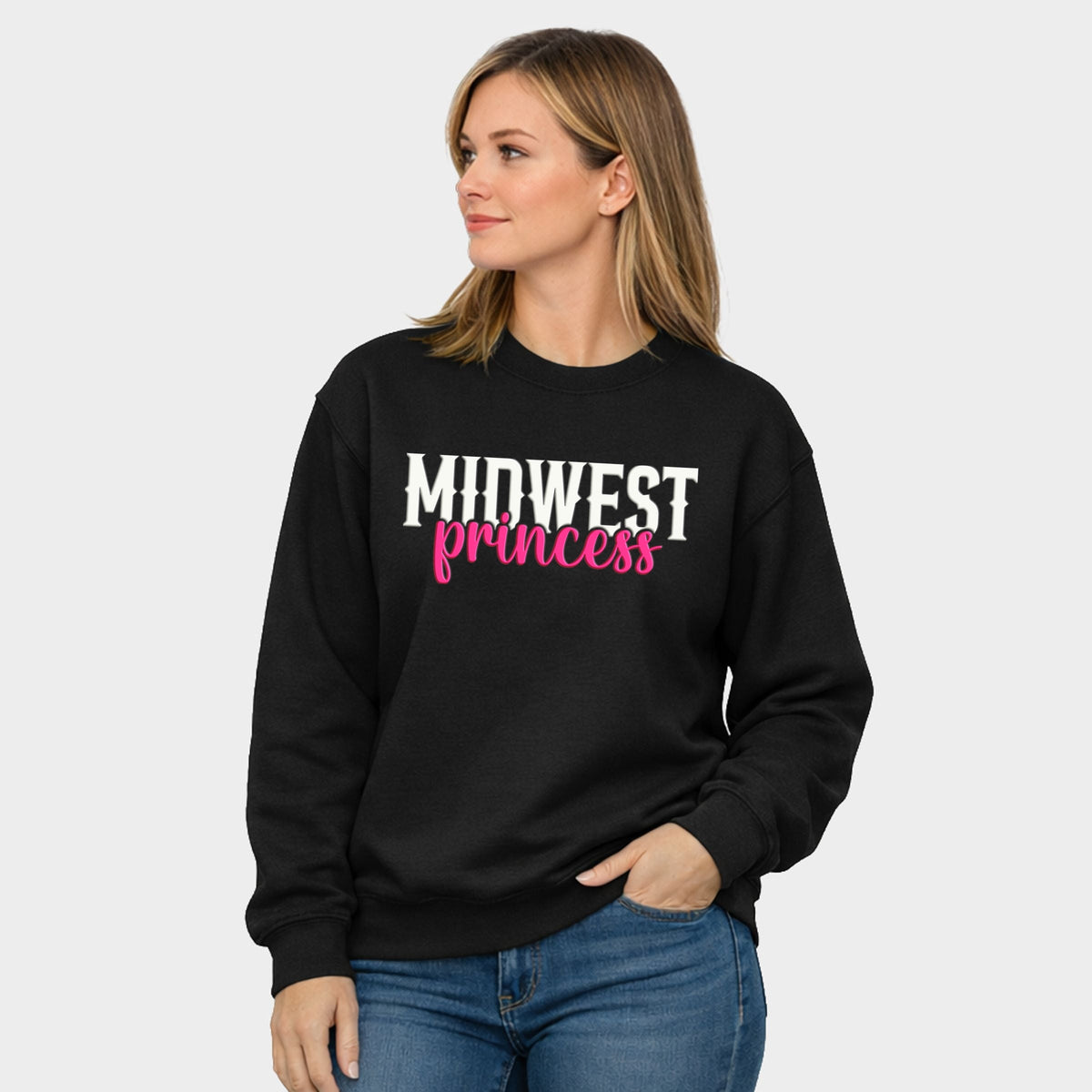 Midwest Princess Puff - Women's Graphic Sweatshirt