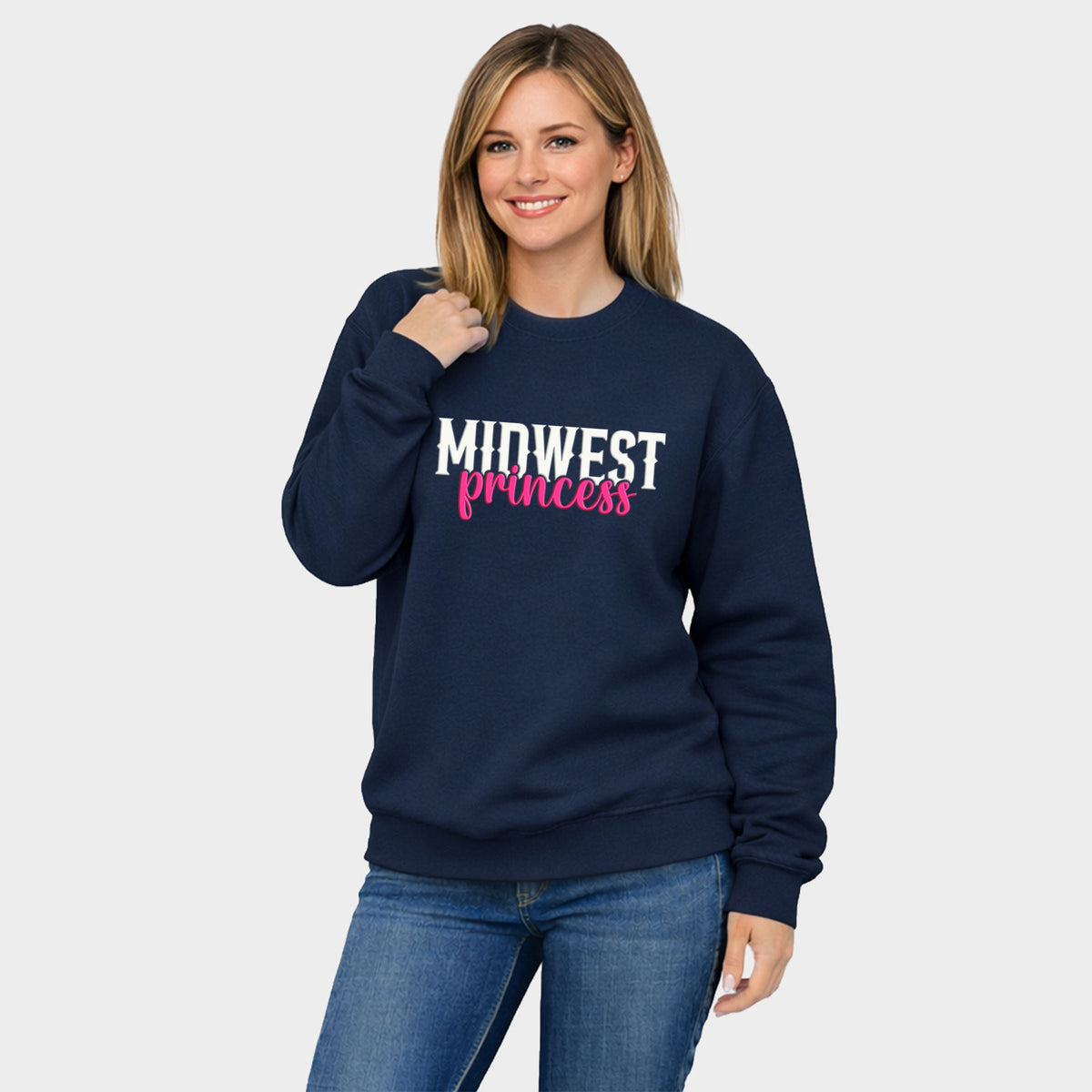 Midwest Princess Puff - Women's Graphic Sweatshirt