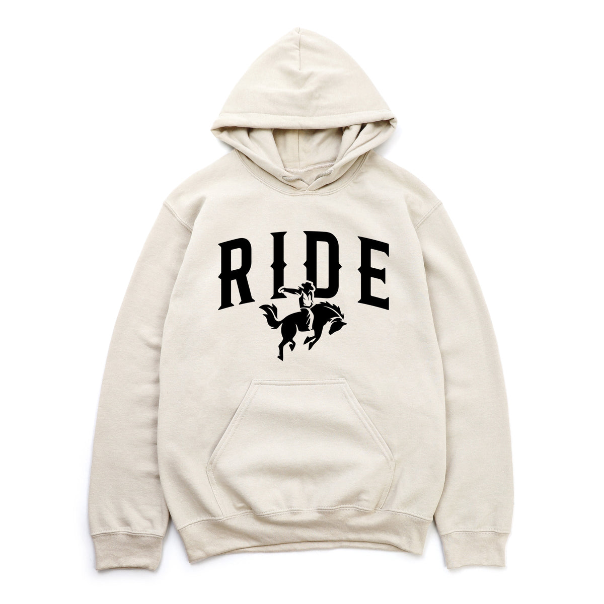 Ride Cowboy Arched - Women's Graphic Hoodie