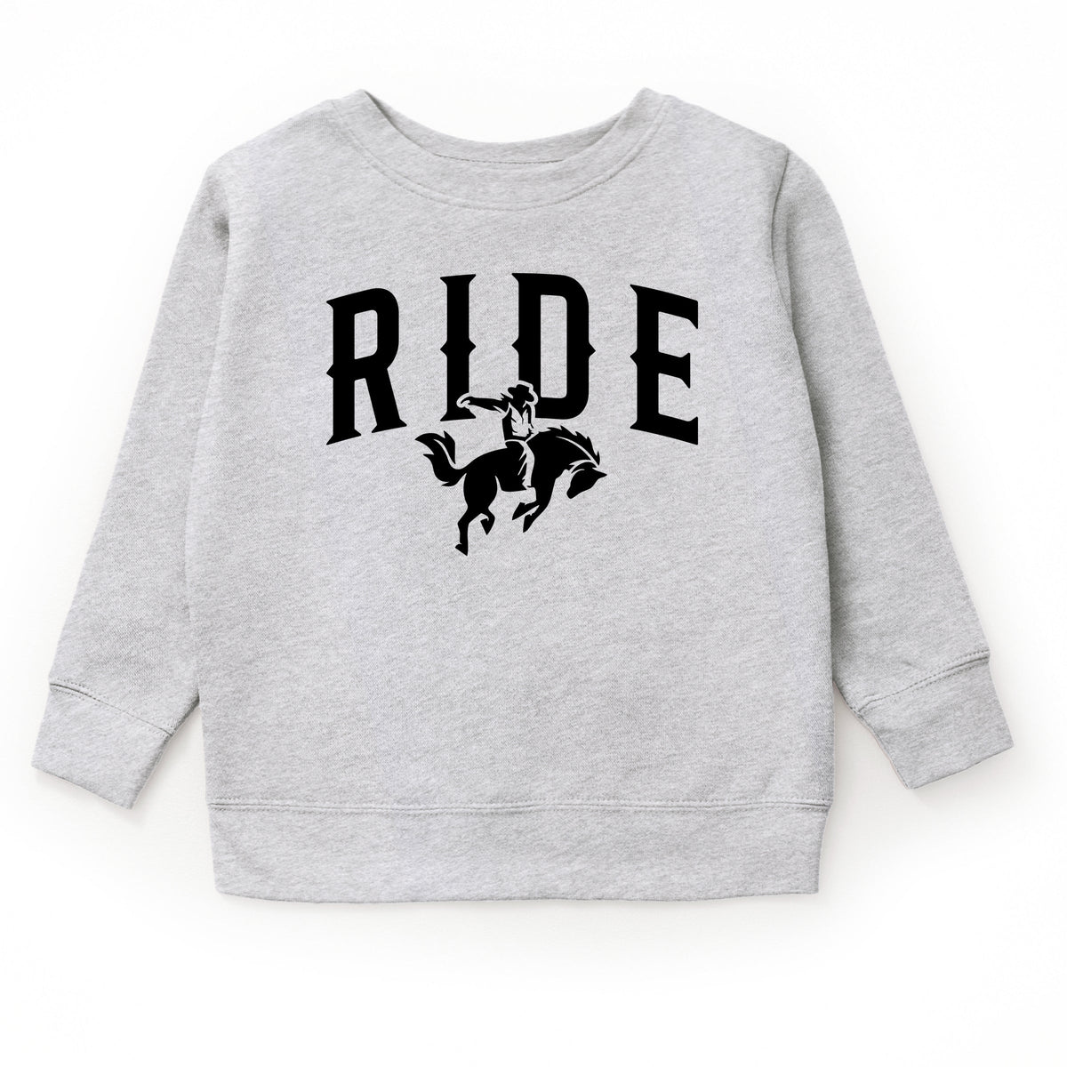 Ride Cowboy Arched - Youth Graphic Sweatshirt