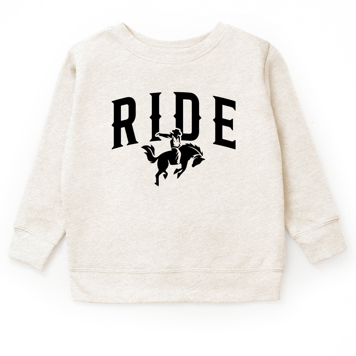 Ride Cowboy Arched - Youth Graphic Sweatshirt