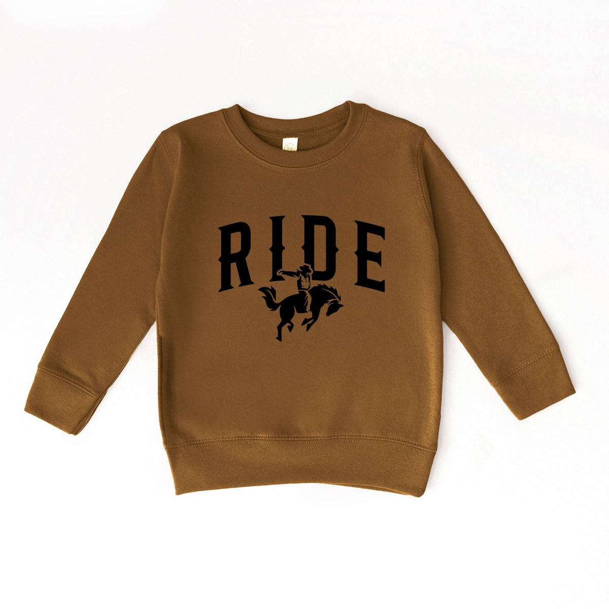 Ride Cowboy Arched - Toddler Graphic Sweatshirt