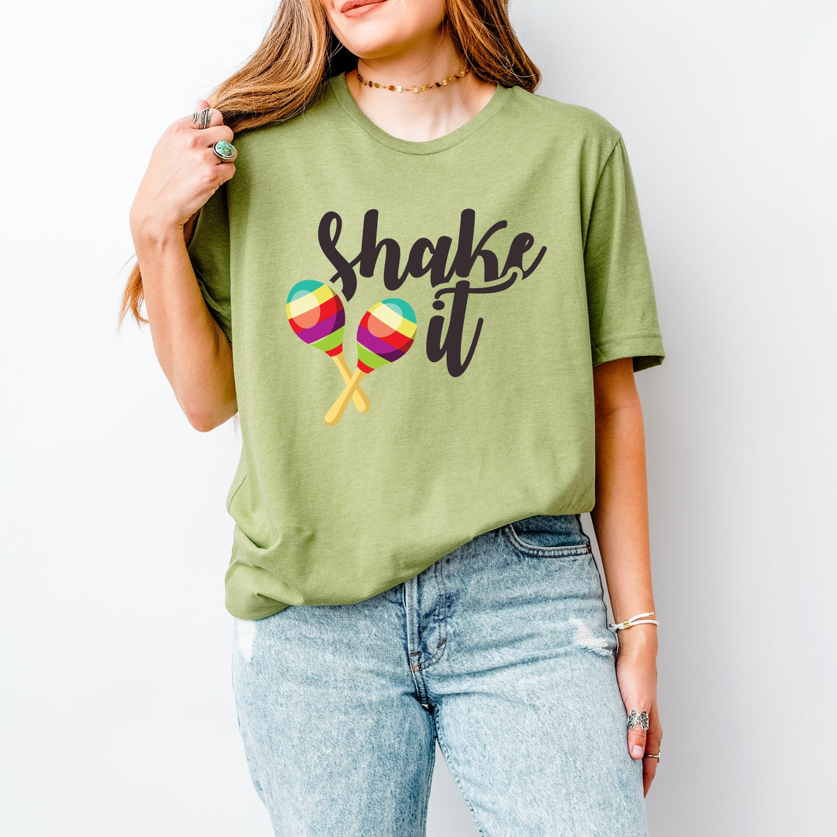 Shake It Maracas - Women's Short Sleeve Graphic T-Shirt