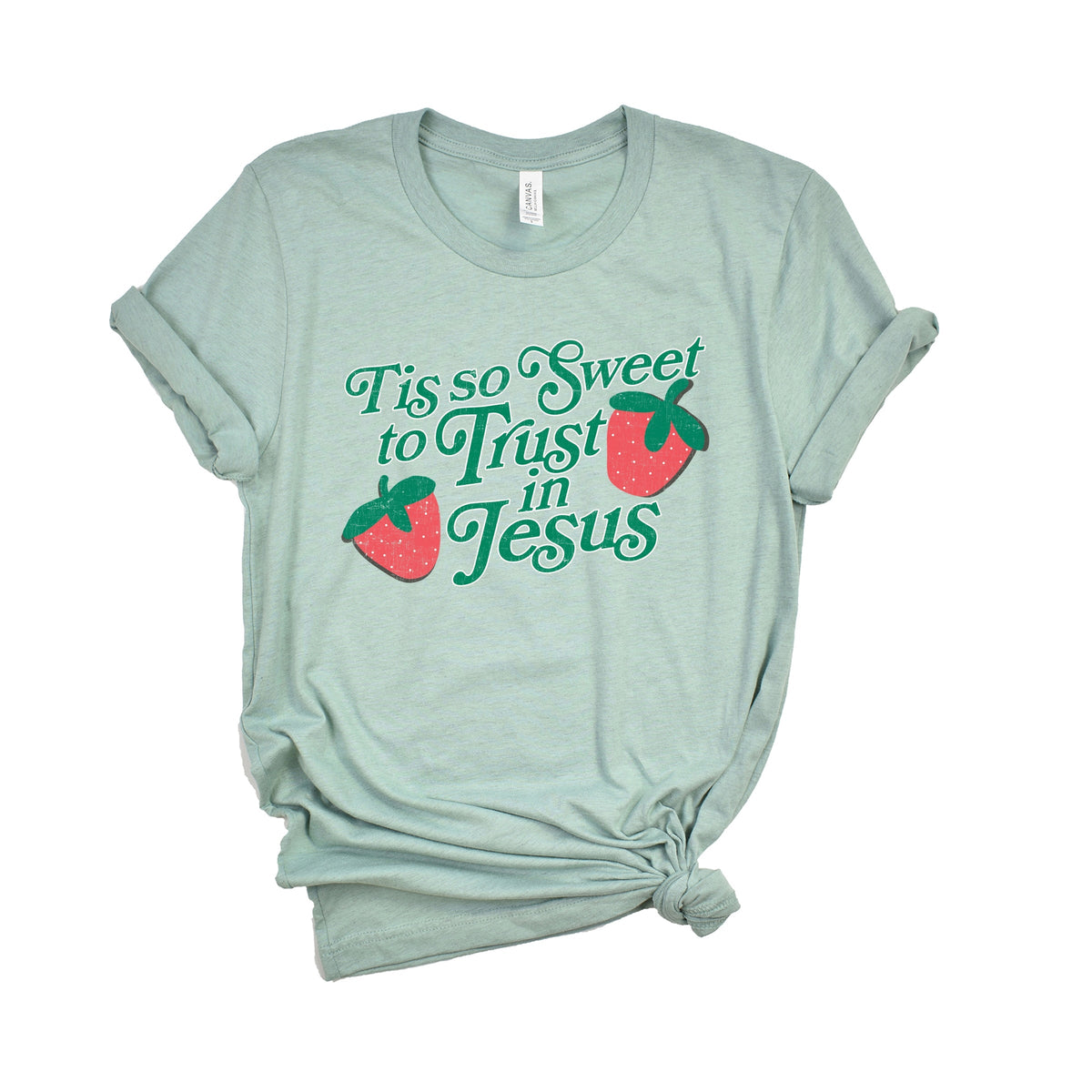 Trust In Jesus - Women's Short Sleeve Graphic T-Shirt