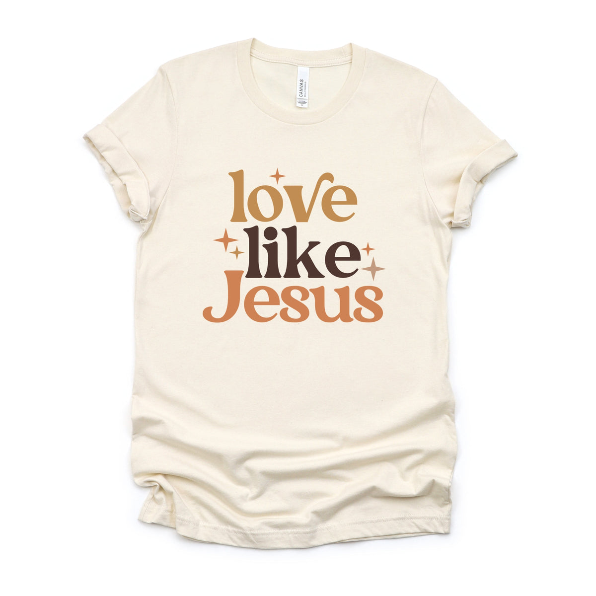 Love Like Jesus Stars - Women's Short Sleeve Graphic T-Shirt