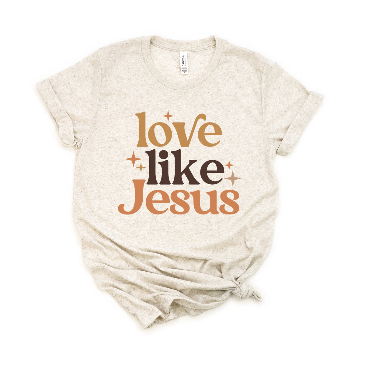 Love Like Jesus Stars - Women's Short Sleeve Graphic T-Shirt